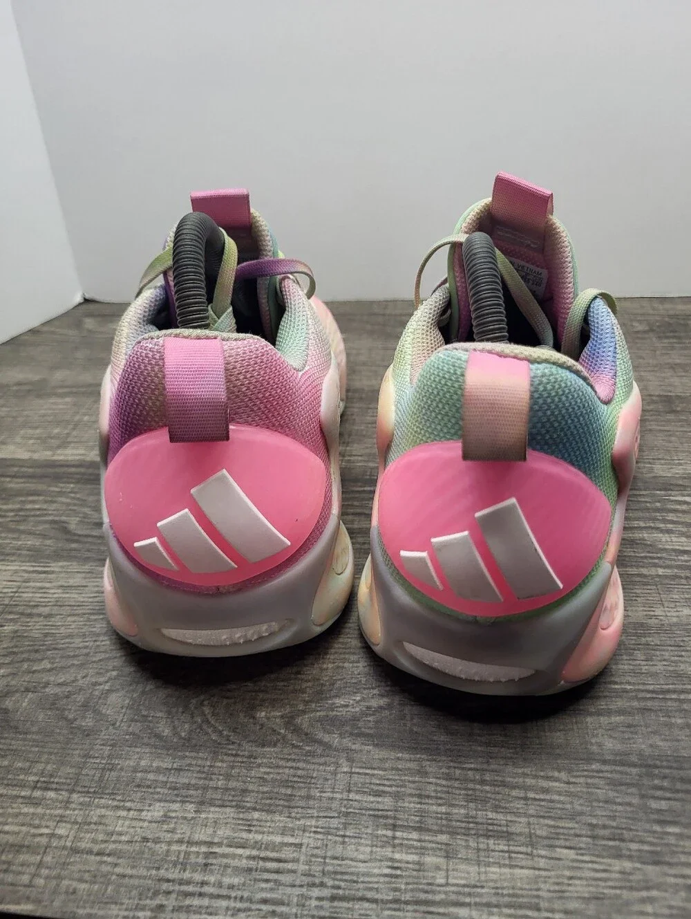Adidas Anthony Edwards AE 1 Low Cotton Candy Basketball Shoes Sneakers Mens 6.5